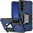 thumbnail image 1 of JTCASES for Samsung Galaxy S23 FE Case, Support Magnetic Car Mount Adjustable Bracket Non-slipping 2-Layer Shockproof Drop Resistant Heavy Duty Protective Slim Shell, Blue, 1 of 8
