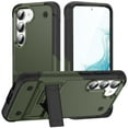 thumbnail image 1 of JTCASES for Samsung Galaxy S23 Plus Case, Foldable Kickstand Heavy Duty Protective Rugged Hybird Anti-slip Shockproof/Drop Resistant PC TPU Shell for Samsung Galaxy S23 Plus, Armygreen, 1 of 7