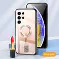 thumbnail image 1 of JTCASES for Samsung Galaxy S23 Ultra Case, Glitter Diamond  Ring Kickstand Mirror Backplane Make-up Women Girls Bling Luxury Phone Stand Cover Shockproof Anti-fall, Rosegold, 1 of 11