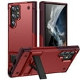 thumbnail image 1 of JTCASES for Samsung Galaxy S24 Ultra Case, Foldable Kickstand Heavy Duty Protective Rugged Hybird Anti-slip Shockproof/Drop Resistant PC TPU Shell for Samsung Galaxy S24 Ultra, Red, 1 of 7