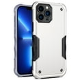 thumbnail image 1 of JTCASES for iPhone 12 Pro Case, Support Wireless Charging Non-slipping 2-Layer Shockproof Drop Resistant Lens Protection Heavy Duty Protective Slim Shell, White, 1 of 7