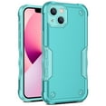 thumbnail image 1 of JTCASES for iPhone 13 Mini Case, Support Wireless Charging Non-slipping 2-Layer Shockproof Drop Resistant Lens Protection Heavy Duty Protective Slim Shell, Mint, 1 of 7