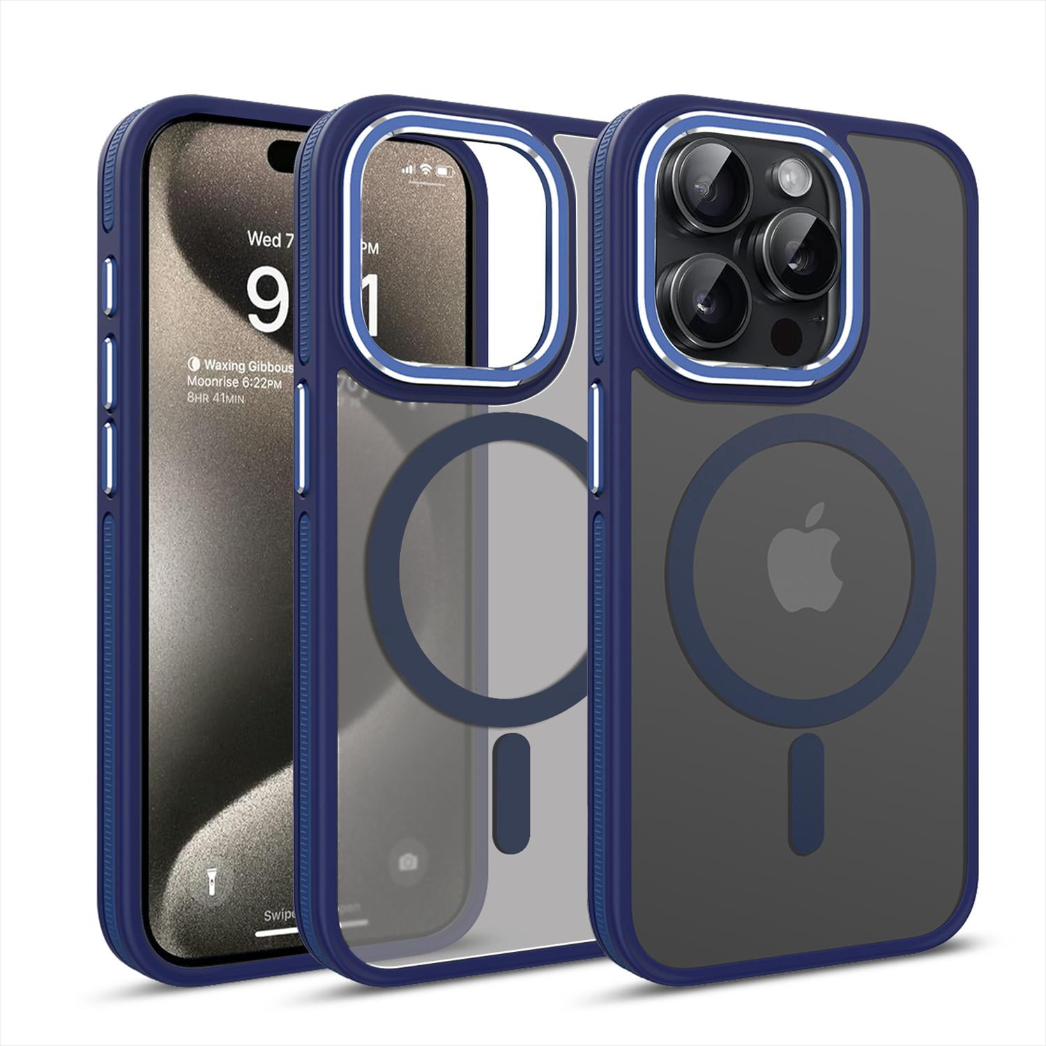 JTCASES for iPhone 13 Pro Max Magnetic Case Support Wireless Charging ...
