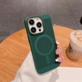 thumbnail image 1 of JTCASES for iPhone 14 Pro Max Case, Steel Code Magnetic Mesh Phone Shell for Women Men for iPhone 14 Pro Max Slim Rugged Shockproof Anti-scratch Protective Cover, Darkgreen, 1 of 8