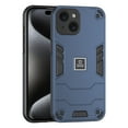 thumbnail image 1 of JTCASES for iPhone 15 Plus Case, Military Grade Drop Resistant Magnetic Cover Shockproof Rugged Hybird PC TPU Shell for iPhone 15 Plus (6.7" 2023) Anti-slip, Navyblue, 1 of 7