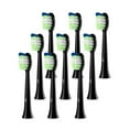 thumbnail image 1 of JTF Sonic Smart Toothbrush Genuine Standard Brush Heads, 9 Pack, Black, P200, 1 of 7