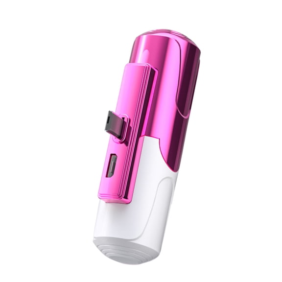 JTNeq Compact 3300mAh Capsule-Shaped Power Bank with 2.1A Fast Charge Android Interface for Outdoor, Travel, and Home Use