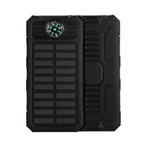 JTNeq Versatile 10000mAh Solar Power Bank with Outdoor Emergency Light and Fast Charging for Mobile Phones