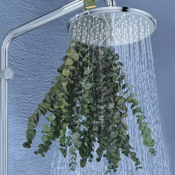 JTNero 20/10Pcs Dried Eucalyptus Stems for Shower Hanging Eucalyptus Lavender Bouquet Natural Preserved Eucalyptus Leaves Fragrance Bouquet for Bathroom Wedding