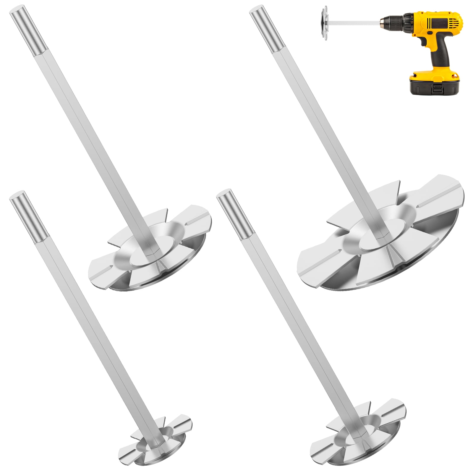 JTNero 4Pcs PVC Fitting Socket Saver 1/1.5/2/3in Stainless Steel PVC