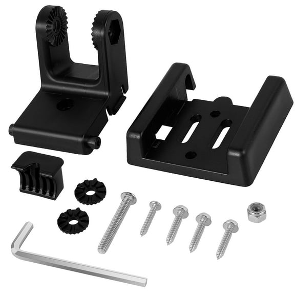 JTNero Transducer Bracket Compatible with XNT 9 20/XNT 9 20T/ XNT 9QB 90T Plastic Transducer Mounting Plate Kit Durable Transducer Install Bracket for Transducer