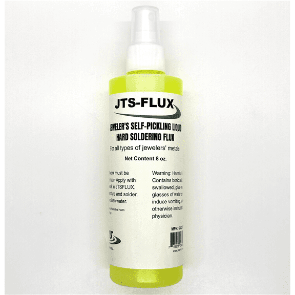 JTS-FLUX Self Pickling Sprayer Flux Gold Silver Jewelry Hard Soldering 8oz USA
