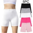 thumbnail image 1 of JTSRKL 5 Pack Cotton Girls Bike Shorts Lightweight Quick Dry Summer Elastic Waist Soft Comfortable Short Leggings Cartwheel Under Dress Dance Shorts Multicolor#24 13-14 Years, 1 of 9