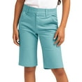 thumbnail image 1 of JTSRKL Cute Girls Bermuda Shorts Trendy 2025 Casual Summer High Waisted Chino Uniform Shorts Straight Leg Hiking Vacation Outfits Sky Blue 10-11 Years, 1 of 8