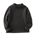 thumbnail image 1 of JTSRKL Girls Fleece Warm Shirts Loose Fit Casual Fall Winter Thick Sherpa Lined Long Sleeve Mock Turtleneck Pullover Sweatshirts Tops Gray 13-14 Years, 1 of 5