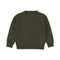 thumbnail image 1 of JTSRKL Girls Sweaters Lightweight Thin Long Sleeve Basic Cable Knit Crewneck Pullover Sweater Tops Loose Oversized Fall Outfit Clothes 2025 Army Green 4-5 Years, 1 of 5