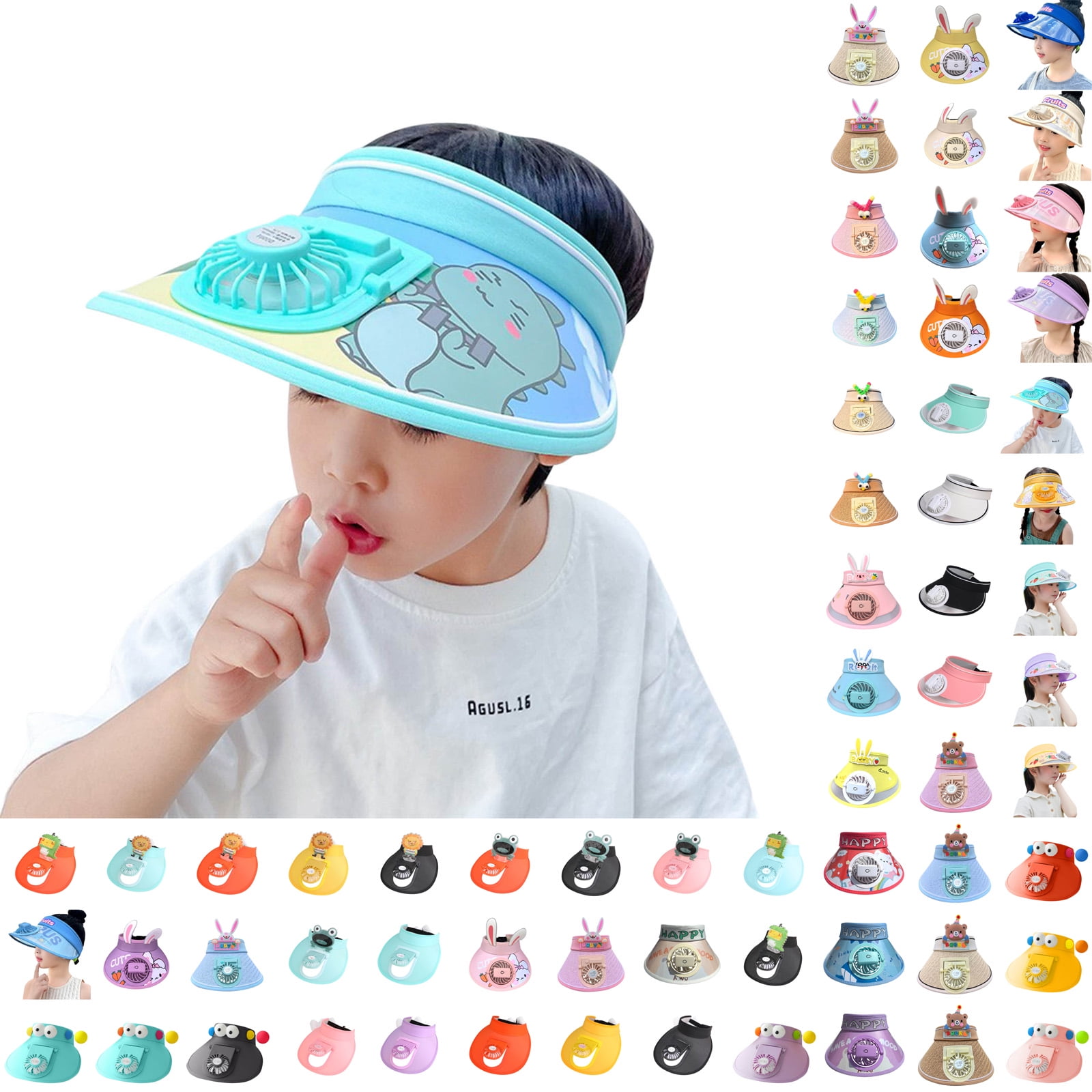 USB-ladbarer Sonnenhut Mit Ventilator - Kühlkappe Mit 3 Stufen & 15,7cm Krempe Für Outdoor-Aktivitäten