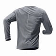 thumbnail image 1 of JTSRKL Mens Ice Silk Mesh Cycling Shirts Quick Dry Long Sleeve Crewneck Lightweight Tees Stretchy Running Gym Training Sports Active Tops, 1 of 4