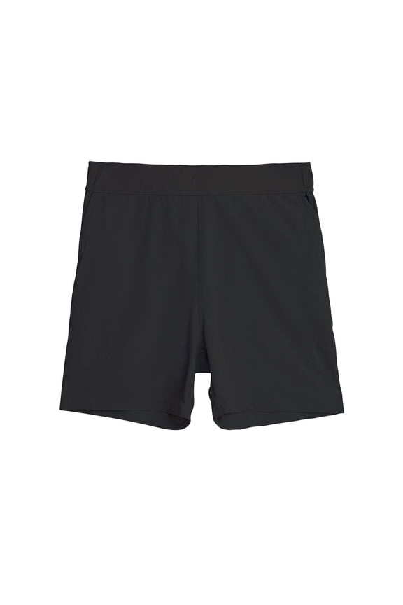 Mens Linerless Training Shorts Soft Breathable Sport Bottoms Gym Running Summer Training Lightweight Active Daily Vacation Pants Black M