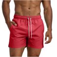 thumbnail image 1 of JTSRKL Mens Quick Dry Mesh Liner Shorts Drawstring Gym Side Pockets Breathable Short Pants Lightweight Summer Workout Training Sport Bottoms, 1 of 8