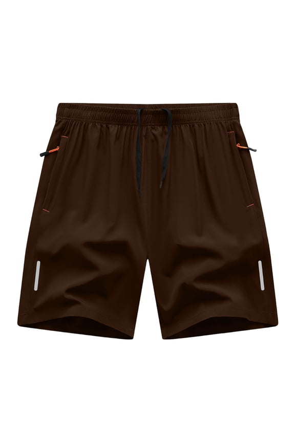 Mens Strip Athletic Shorts Drawstring Elastic Waist Quick Dry Short Pants Lightweight Breathable Summer Gym Running Active Bottoms