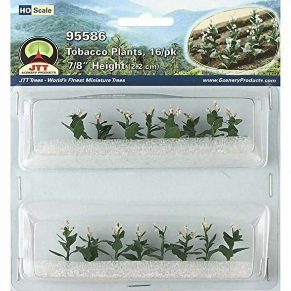 HO Tobacco Plants, 7/8" (16)