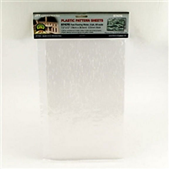 JTT Scenery Products Fast Flowing Water 10mm Waves 2 JTT97476 Train Scenery Non Scale