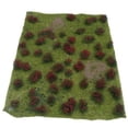 thumbnail image 1 of JTT Scenery Products Flowering Meadow Red 5x7" Sheet JTT95604 Train Scenery Non Scale, 1 of 2
