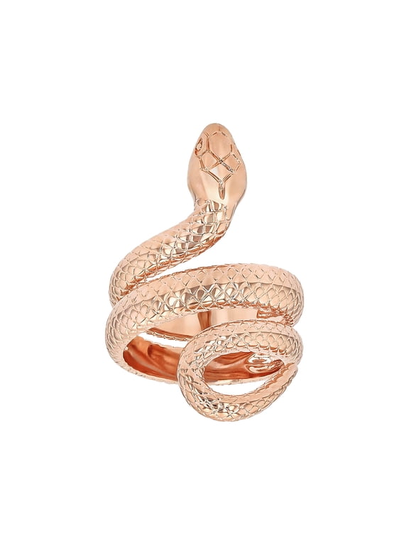 Copper Snake Ring