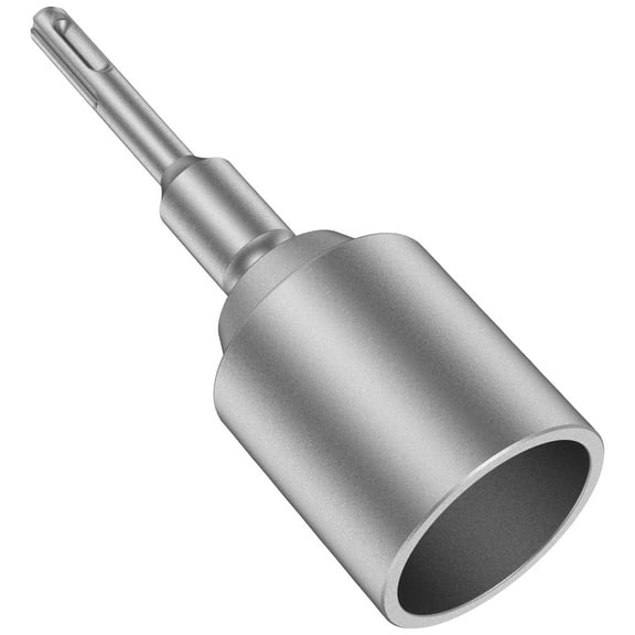 JTWEEN Ground Rod Driver 30/45/65mm Heavy Duty SDS-Plus T Post Ground Rod Driver Tool Forged Steel Drill Bit Driver Durable Hammer Drill Rod Converter for Hammer Drill