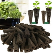 Rzvnmko Grow Sponges 100 Pack Refill Pods for Hydroponic Growing System with AeroGarden Seedling Starter Sponges Kit,Bulk Grow Sponges for Indoor Garden System