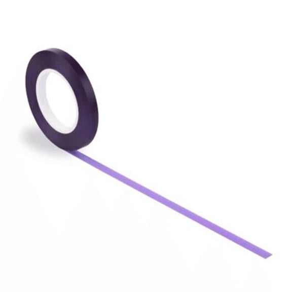 JTape JTA-1113.0355 0.125 in. x 180 ft. Translucent Fine Line Tape, Purple
