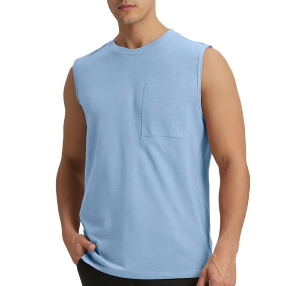 JTieacloth All T Shirts for Men Men's Workout Tank Top Sleeveless Athletic Shirt Breathable Comfortable Fitness Running Gym Activewear