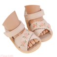 thumbnail image 1 of JTieacloth Baby Sandals For Girls Soft Sole Shoes Breathable Casual Walking Shoes For 0 18 Months Toddlers Summer Sandals,Sizes 4 Toddler(0-6 Months), 1 of 7