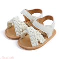 thumbnail image 1 of JTieacloth Baby Sandals For Soft Sole Summer Breathable Weaved Casual Shoes For Boys Girls 0 18 Months Comfortable Lightweight Design Summer Sandals,Sizes 4 Toddler(0-6 Months), 1 of 7