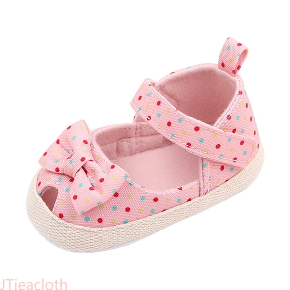 JTieacloth Baby Shoes Comfortable Soft Sole Toddler Shoes Breathable Fish Mouth Comfortable Baby Toddler Sandals Girls Sandals for School,Sizes 6 Toddler(12-18 Months)