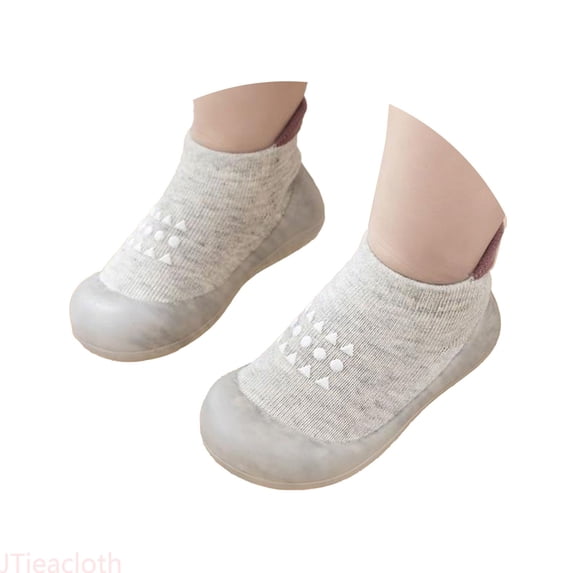 JTieacloth Baby Walking Shoes Infant Non Slip Breathable Sneakers With Soft Rubber Sole Baby Boys Girls Indoor Shoes,Sizes 5 Toddler
