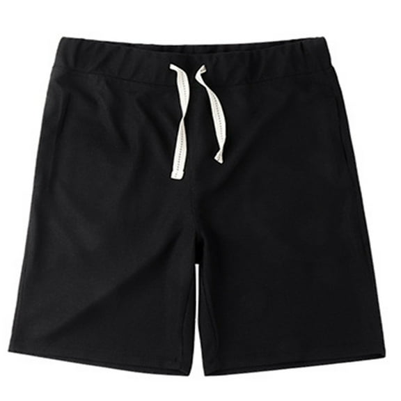 JTieacloth Big and Tall Sizes Men's Casual Shorts Comfortable Loose Fit For Outdoor Relaxation Ideal For Summer And Fall,Black