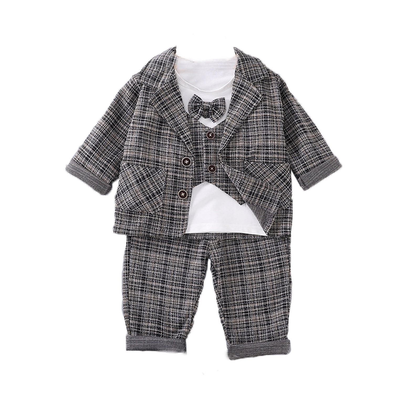 Tenue Complète Little Me Pour Bébé 9 Mois - Avec Nœud Papillon, Gilet Et Chapeau - Neuf Avec étiquettes