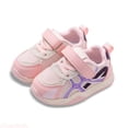 thumbnail image 1 of JTieacloth Breathable Mesh Sneakers For Toddlers First Walking Steps Lightweight Flexible Sole Support Medium Width Boys Girls Play Strap Athletic Shoes,Sizes 6 Toddler, 1 of 6