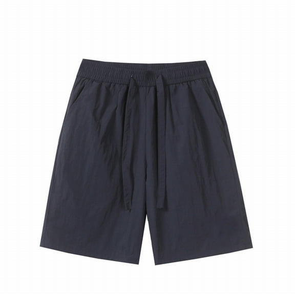 JTieacloth Cargo Shorts for Men 2025 Summer Beach Quick Drying Casual Large Sized Loose Sports Shorts,Blue