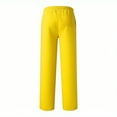 thumbnail image 1 of JTieacloth Casual Loose Drawstring Pants Men's Casual Pants Comfortable Stretch Relaxed Fit Lightweight Breathable Soft Fabric For Everyday Wear And Outdoor Activities Yellow, 1 of 4