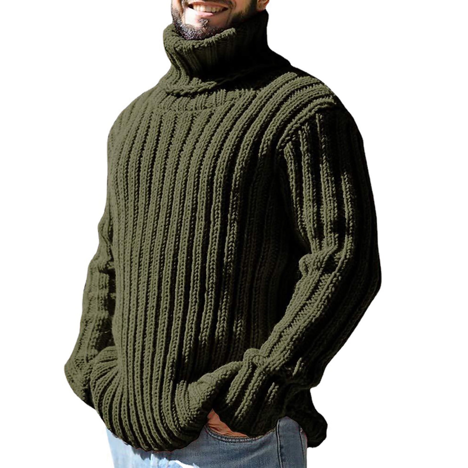 JTieacloth Casual Mens Sweaters Mens Autumn And Winter Fashion Casual ...