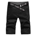 thumbnail image 1 of JTieacloth Classic Mens Cargo Short Men's Casual Shorts For Every Occasion Versatile Straight Leg Beach Shorts For Daily Work And Outings For Spring And Summer,Black, 1 of 2