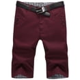 thumbnail image 1 of JTieacloth Classic Mens Cargo Short Men's Casual Shorts For Every Occasion Versatile Straight Leg Beach Shorts For Daily Work And Outings For Spring And Summer,Red, 1 of 2