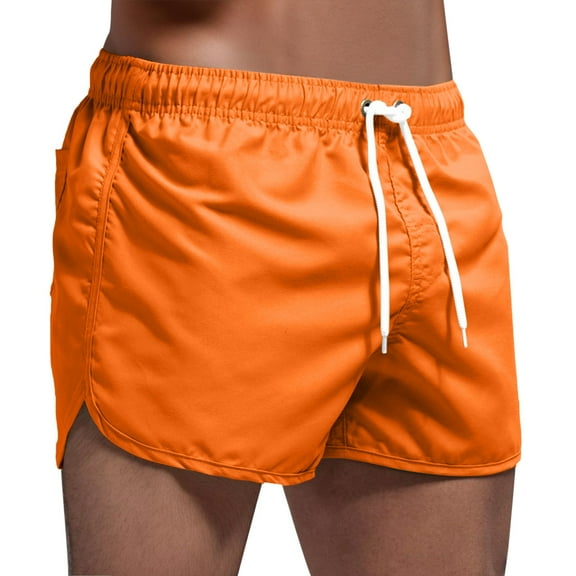 JTieacloth Classic Mens Cargo Short Summer Trousers Surfing Splicing Spring And Swimming And Beach Shorts Men's Men's Board Shorts,Orange