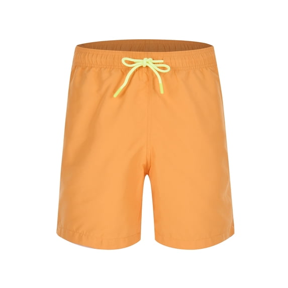 JTieacloth Comfort Cargo Shorts Male Casual Pants Solid Trend Youth Summer Mens Sweatpants Fitness Running Shorts One Pocket Beach Shorts,Yellow