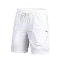 thumbnail image 1 of JTieacloth Comfort Cargo Shorts Men's New Casual Quick Drying Shorts Sports Quarter Pants,White, 1 of 3