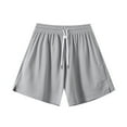 thumbnail image 1 of JTieacloth Comfort Cargo Shorts Men's Summer Outdoor Sports Shorts Fashionable Home Casual Breathable Shorts,Gray, 1 of 2