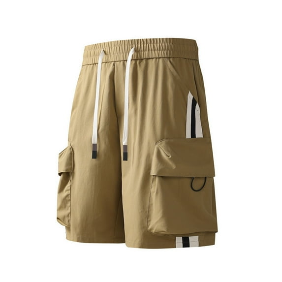 JTieacloth Comfort Mens Shorts Men's Sports Loose Shorts Summer Shorts Ice Silk,Yellow